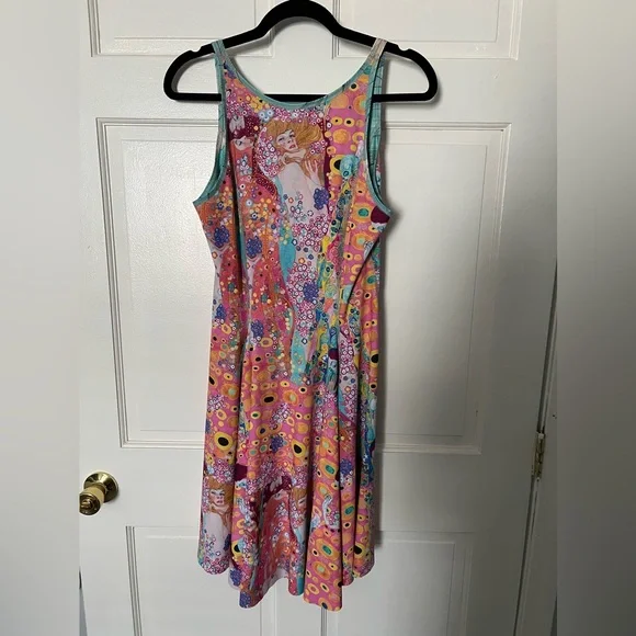 Blackmilk Dragon King vs Water Serpents Inside Out Dress - Picture 5 of 5